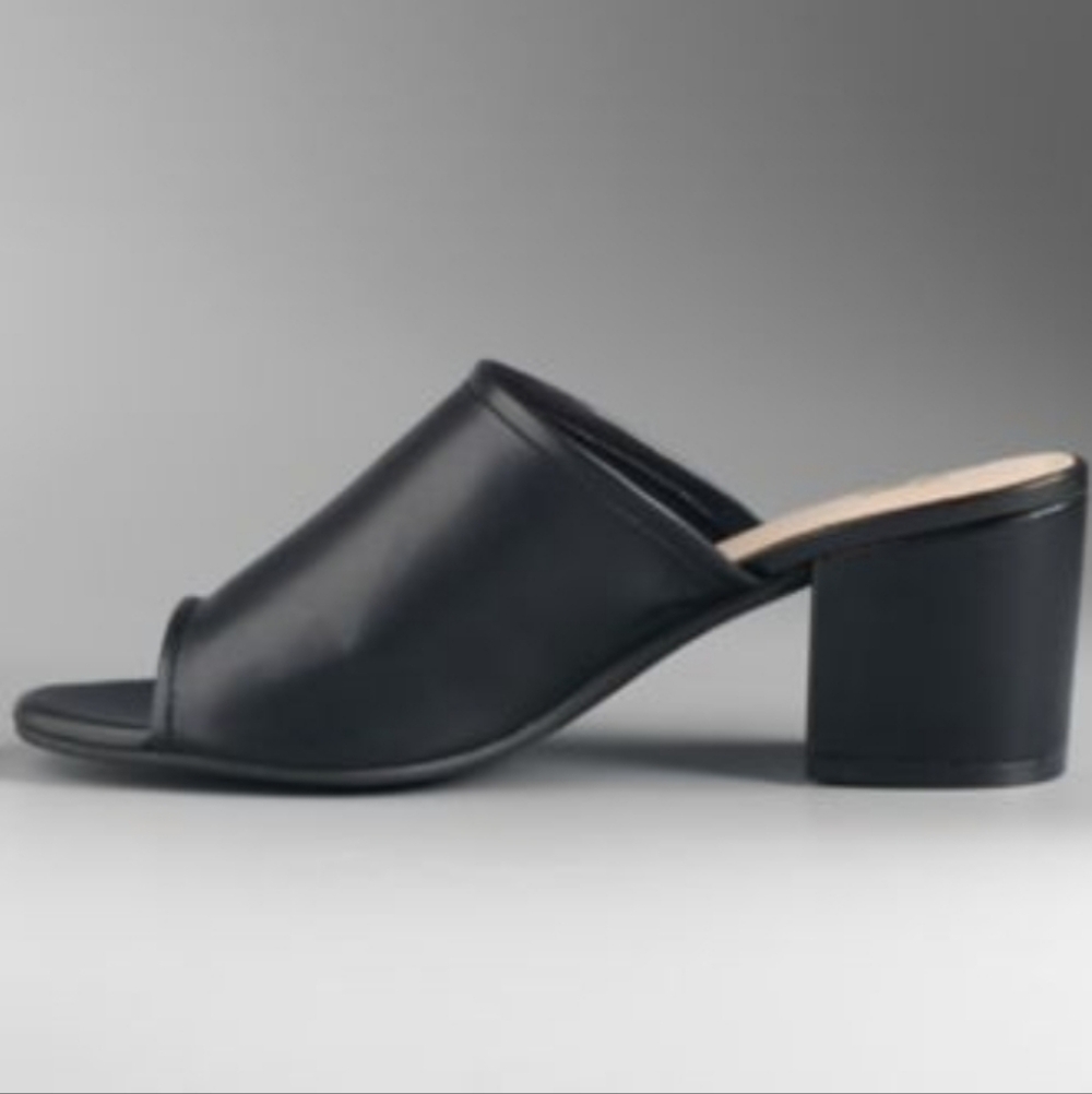 SV Black Heeled Sandals